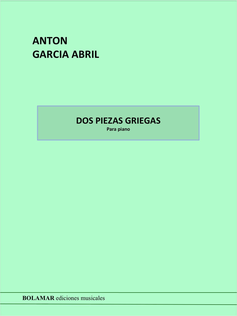 Dos Piezas Griegas